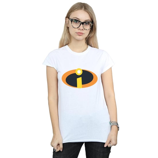 Disney Womens/Ladies The Incredibles Costume Logo Cotton T-Shirt (White) - Image 2