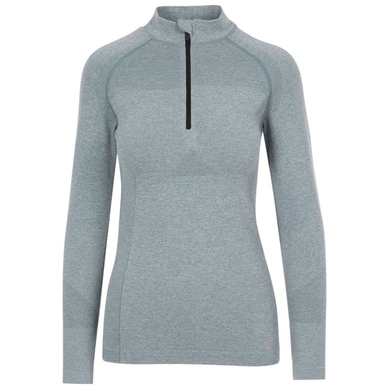 Trespass Dames pelina half zip active top met lange mouwen - Image 1