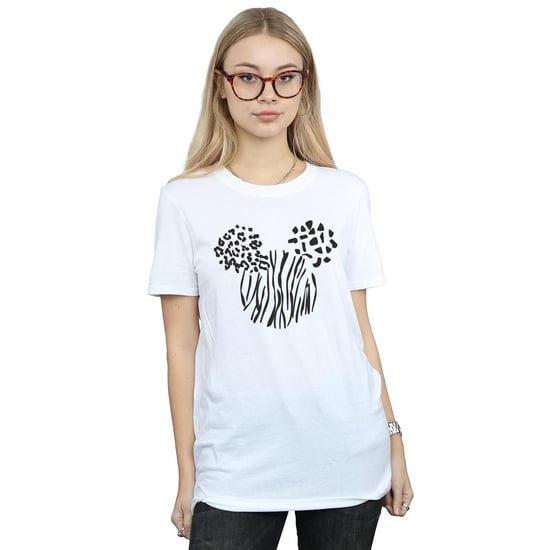 Li-cense Disney dames mickey mouse animal cotton boyfriend t-shirt - Image 2