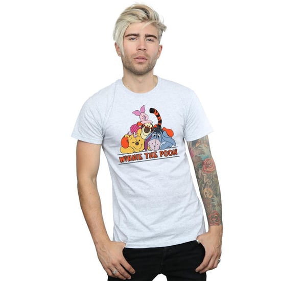 Li-cense Disney heren winnie de poeh groep t-shirt - Image 3
