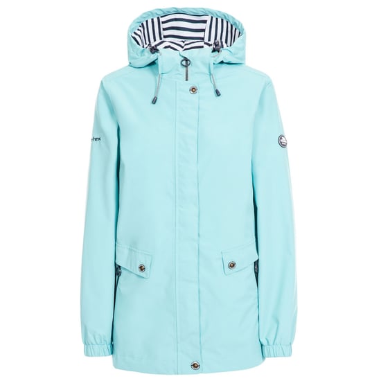 Trespass Womens/Ladies Flourish Waterproof Jacket (Aquamarine) - Image 1