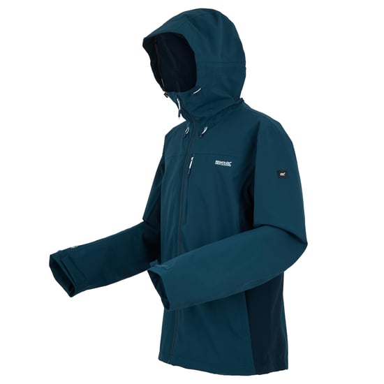 Regatta Mens Birchdale II Vattentät jacka (Moonlight Denim/Navy) - Image 3