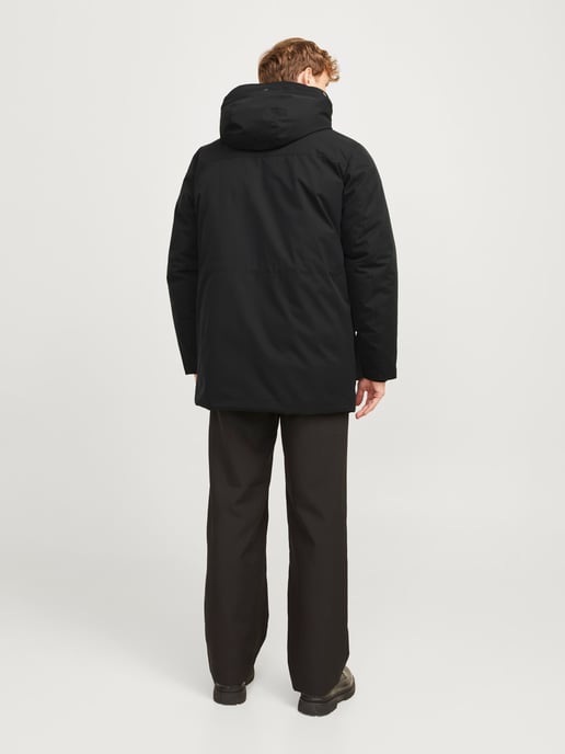 Jack & Jones Jacka vinter City Parka Svart - Image 4