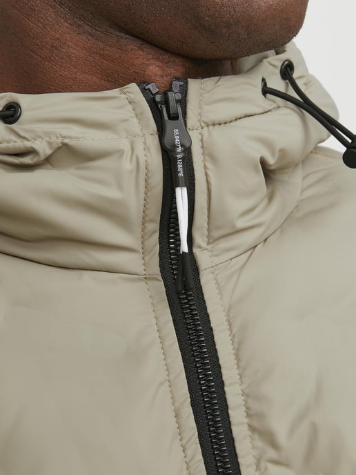 Jack & Jones Jacka vinter Heat Hybrid Jacka Beige - Image 4