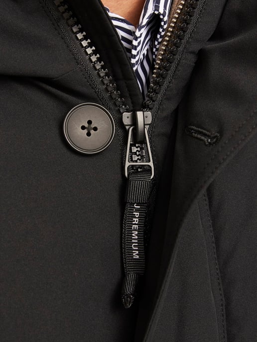 Jack & Jones Jacka vinter City Parka Svart - Image 5