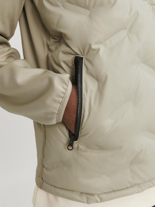 Jack & Jones Jacka vinter Heat Hybrid Jacka Beige - Image 5