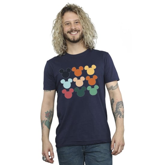 Li-cense Disney heren mickey mouse hoofden vierkant t-shirt - Image 3