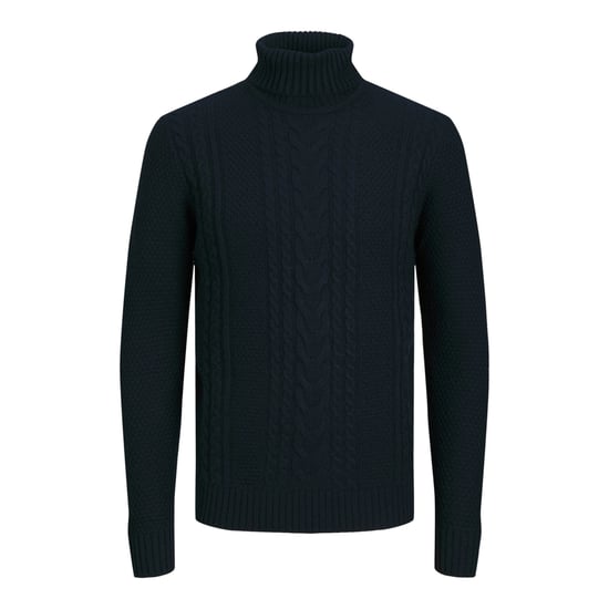 Jack & Jones Tröja Craig Knit Roll Neck Blå - Image 1
