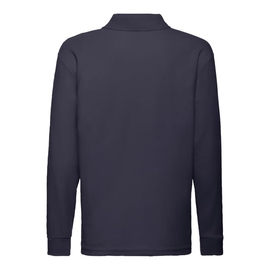 Fruit of the Loom Polo shirt met lange mouwen voor kinderen/kinderen - Image 2