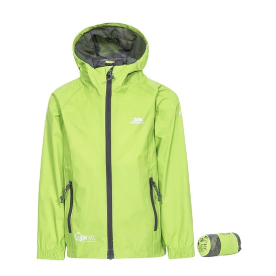 Trespass Kinderen/kinderen qikpac waterdichte packaway jacket - Image 3