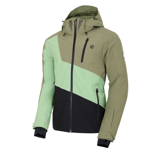 Dare 2B Mens Baseplate II Ski Jacket (Olivine Green/Piquant Green) - Image 3