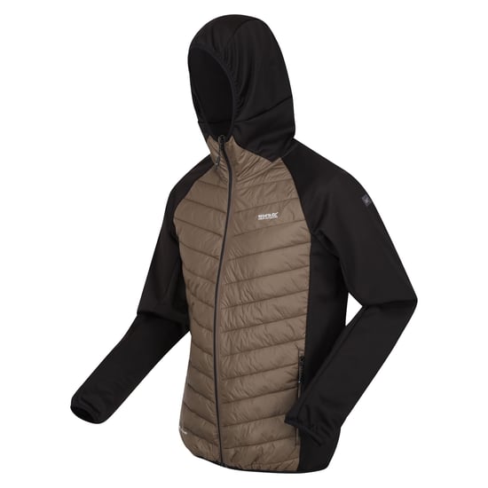 Regatta Mens Andreson VIII Hybrid Jacket (Crocodile/Black) - Image 3