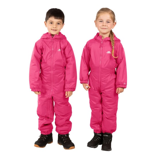 Trespass Kids unisex dripdrop gewatteerd waterdicht regenpak - Image 4