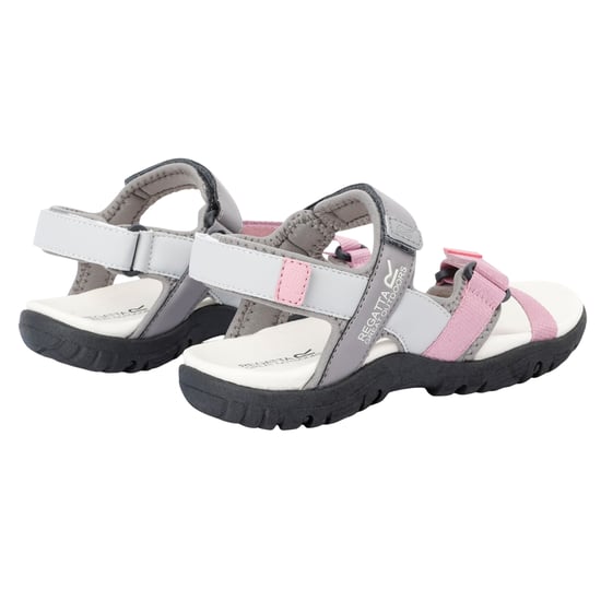Regatta Womens/Ladies Santa Clara II Sandals (Grey/Lilac) - Image 2