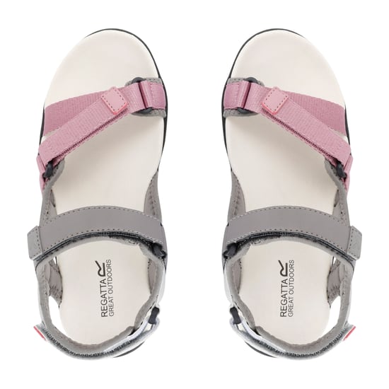 Regatta Womens/Ladies Santa Clara II Sandals (Grey/Lilac) - Image 5