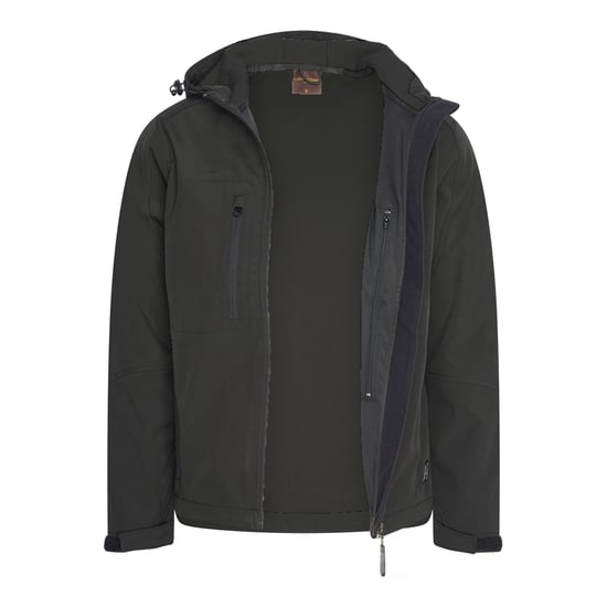 Cappuccino Italia Softshell hood jacket black - Image 2