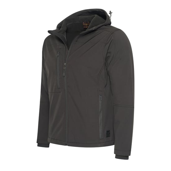 Cappuccino Italia Softshell hood jacket black - Image 3