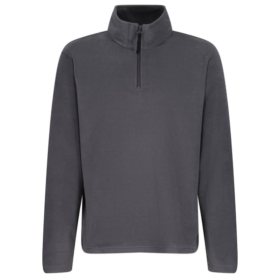 Regatta Mens Micro Zip Neck Fleece Top (Seal Grey) - Image 1