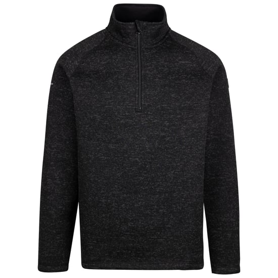 Trespass Heren corsham marl half zip fleece top - Image 1