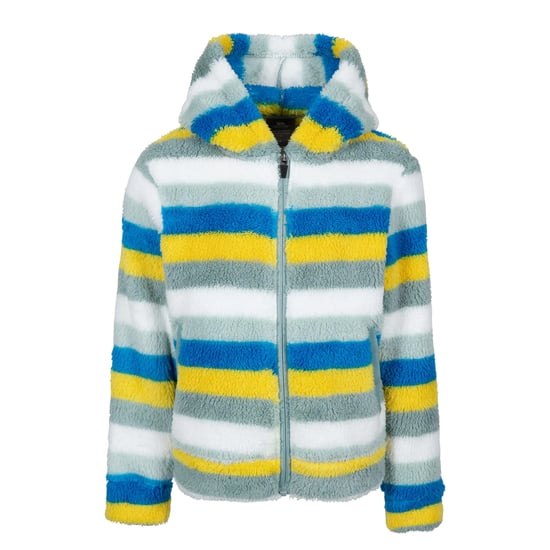 Trespass Childrens/Kids Wonderful Stripe Fleece Jacket (Teal Mist) - Image 1