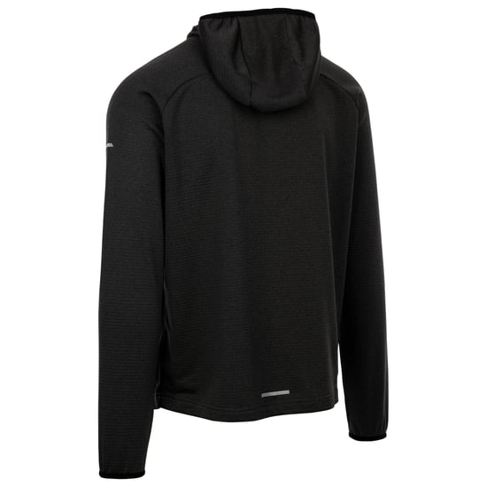 Trespass Mens Montgo Active Hoodie (Black) - Image 2
