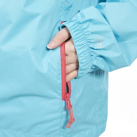 Trespass Kinderen/kinderen qikpac x unisex packaway jacket - Image 5
