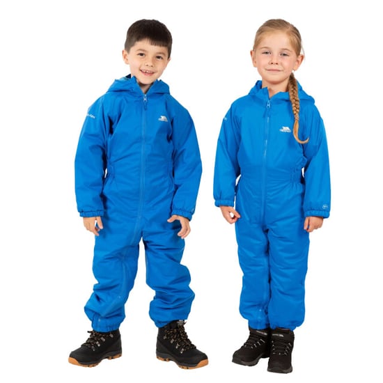 Trespass Kids unisex dripdrop gewatteerd waterdicht regenpak - Image 4