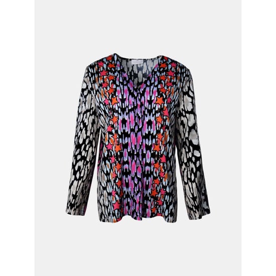 Mucho Gusto Blouse rno degradé luipaardprint met roze en fuchsia accenten - Image 1