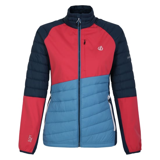 Dare 2B Womens/Ladies Lexan Hybrid Jacket (Niagara Blue/Sorbet Pink) - Image 1