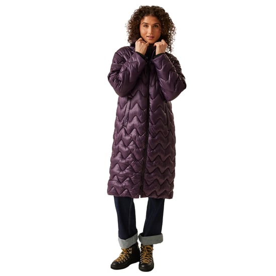 Regatta Womens/Ladies Cambrie II Quilted Jacket (Deep Plum) - Image 3