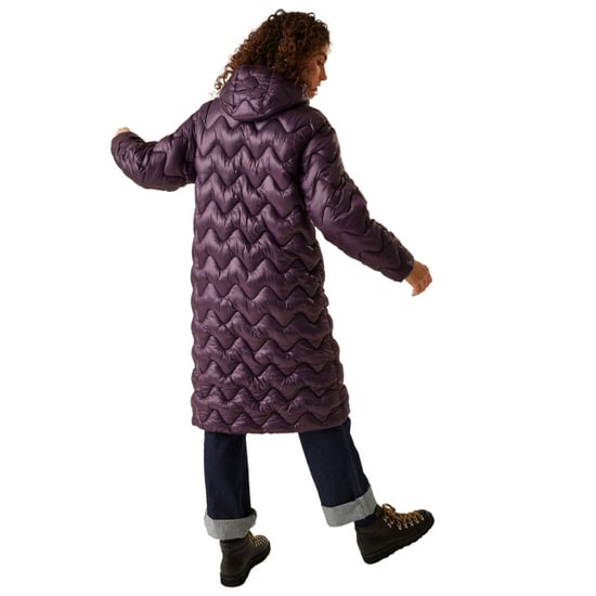 Regatta Womens/Ladies Cambrie II Quilted Jacket (Deep Plum) - Image 4