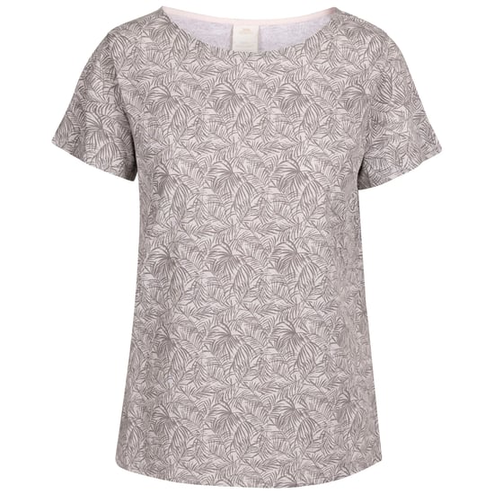 Trespass Womens/Ladies Simona Palm Leaf Top (Grey Marl) - Image 1