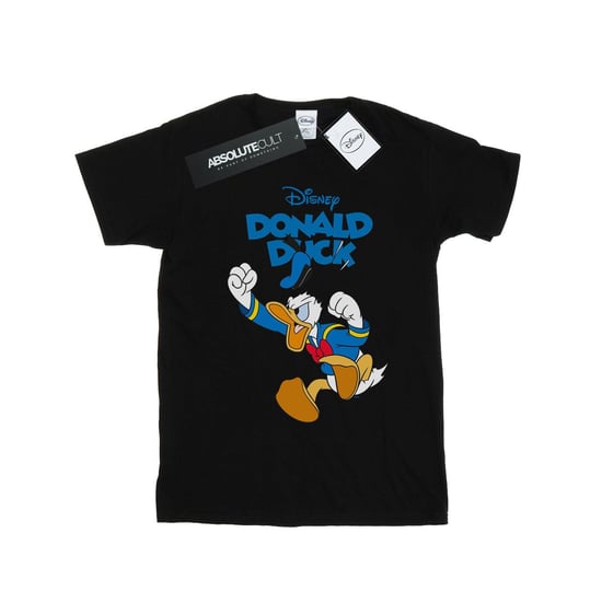 Disney Mens Donald Duck Furious Donald T-Shirt (Black) - Image 1