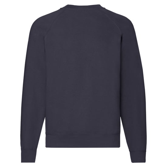 Fruit of the Loom Unisex Adult Classic Raglan Sweatshirt (Deep Navy) - Image 2