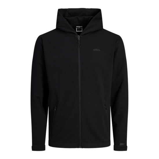 Jack & Jones Cloud zip sweat hood - Image 1