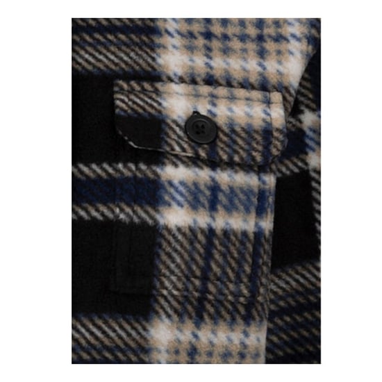 Trespass Boys Checkley Microfleece Shirt (Svart) - Image 4