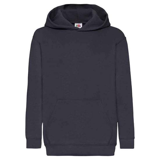 Fruit of the Loom Barn/Kids Classic Hoodie (Djupt marinblått) - Image 1