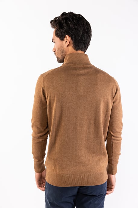 PRESLY & SUN Lewis zip knitted pullover - Image 3