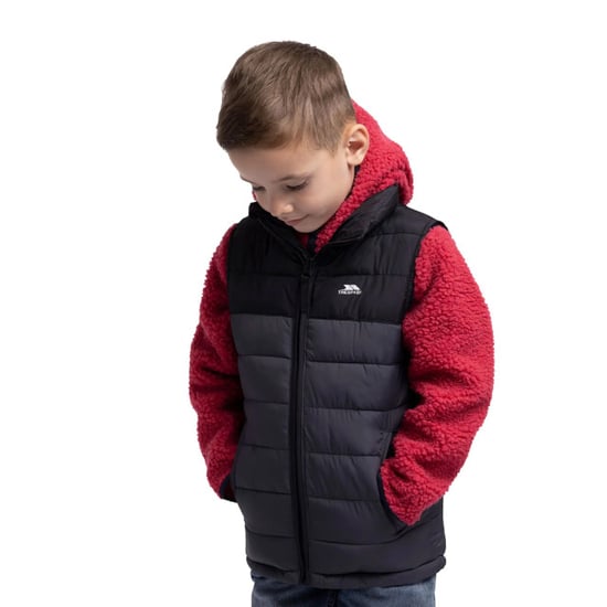 Trespass Barn/Kids Oskar Gilet (Svart) - Image 3