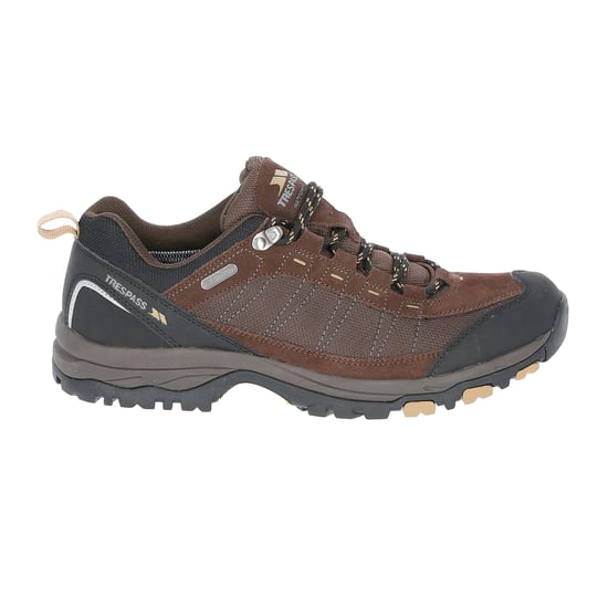 Trespass Mens Scarp Technical Trainers (mörkbrun) - Image 1