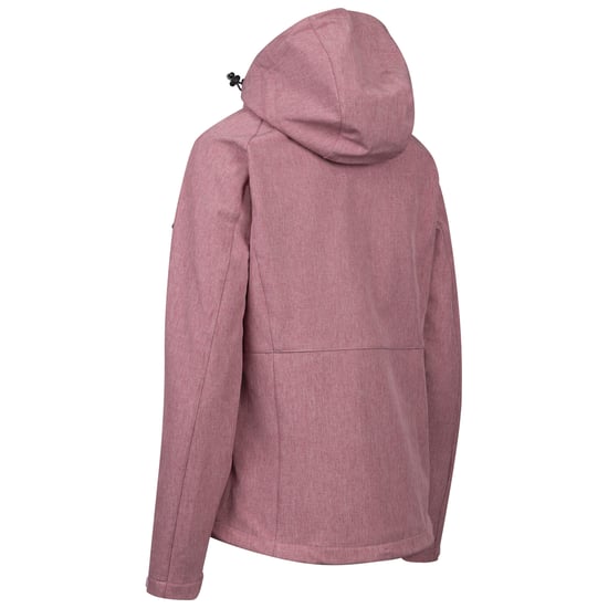 Trespass Womens/Ladies Fryatt Soft Shell Jacket (Light Mulberry Marl) - Image 2