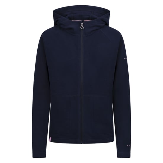 Trespass Womens/Ladies Nolans AT100 Hooded Fleece Jacket (Navy) - Image 1