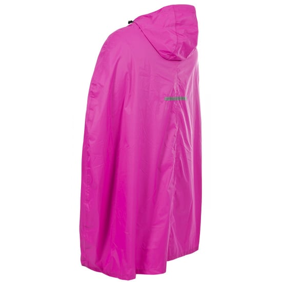 Trespass Qikpac Unisex Hooded Waterproof Packaway Poncho - Image 2