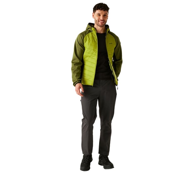 Regatta Mens Andreson VIII Hybrid Jacket (Grenoble Green/Nephrite Green) - Image 3