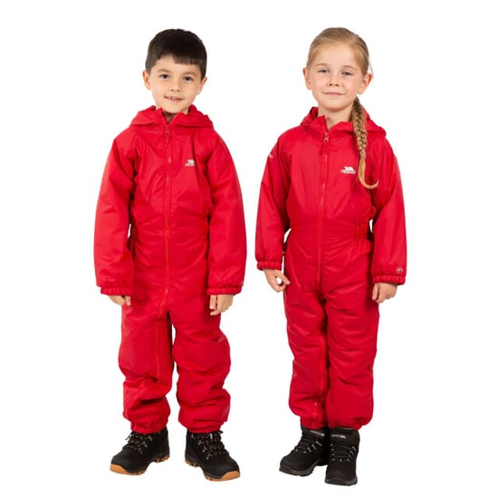 Trespass Kids unisex dripdrop gewatteerd waterdicht regenpak - Image 3