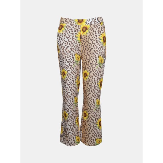 Mucho Gusto Broek lesbos luipaardprint met zonnebloemen - Image 2