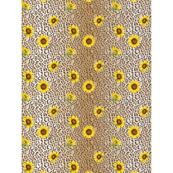 Mucho Gusto Broek lesbos luipaardprint met zonnebloemen - Image 4