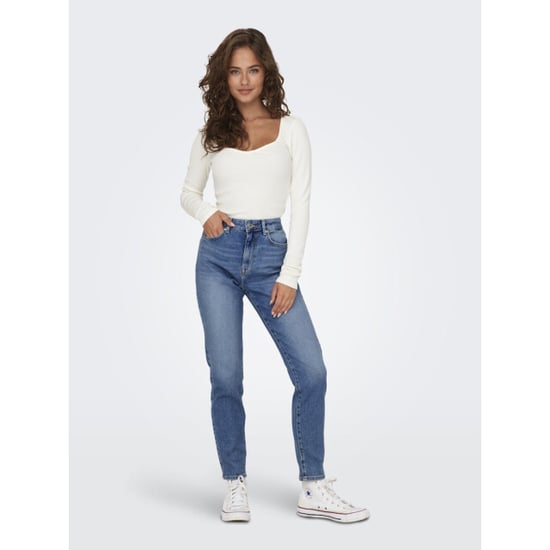Only Onlemily stretch hw st ak dnm blue denim - Image 6