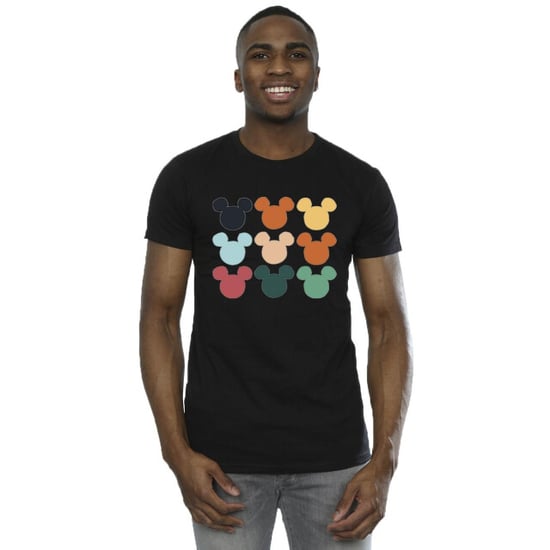 Li-cense Disney heren mickey mouse hoofden vierkant t-shirt - Image 3