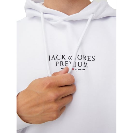 Jack & Jones Luvtröjor Archie Sweat Hood Vit - Image 2